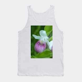 Showy Lady's Slipper Tank Top